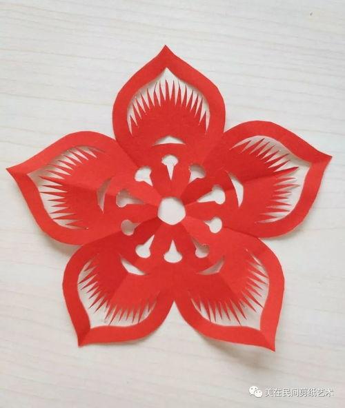 剪纸成人花朵教程视频,制作精美成人花朵教程