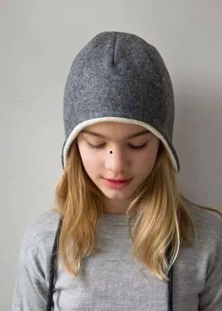 爆米花成人护耳帽视频,温暖护耳，时尚保暖两不误